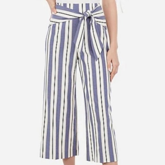 Express Pants & Jumpsuits Express Womens High Rise Cropped Culottes